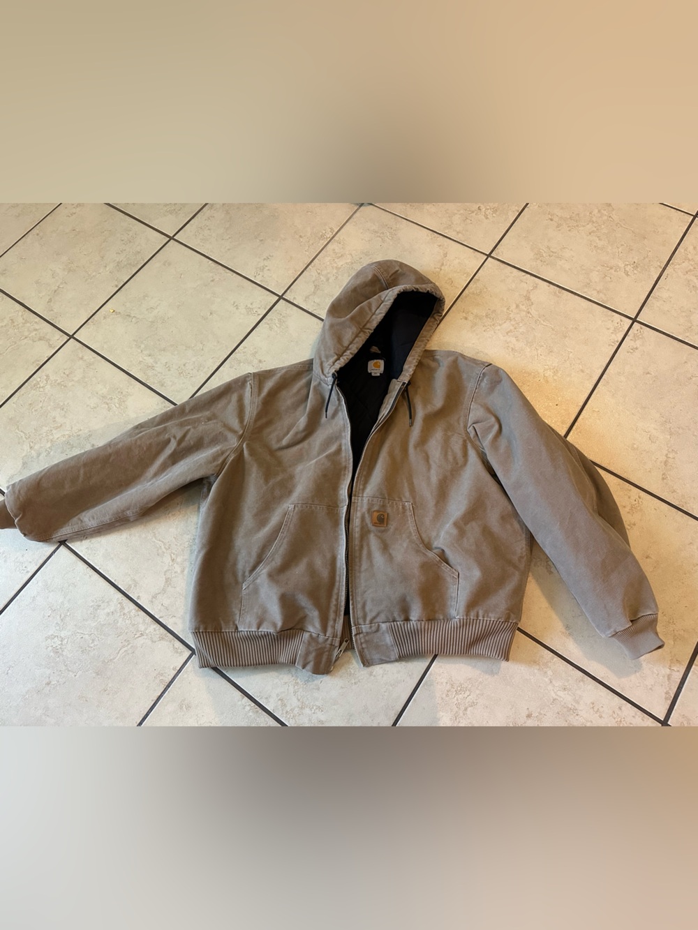 Vintage Carhartt J130 Active Jacket - Brown C - Size 2XL